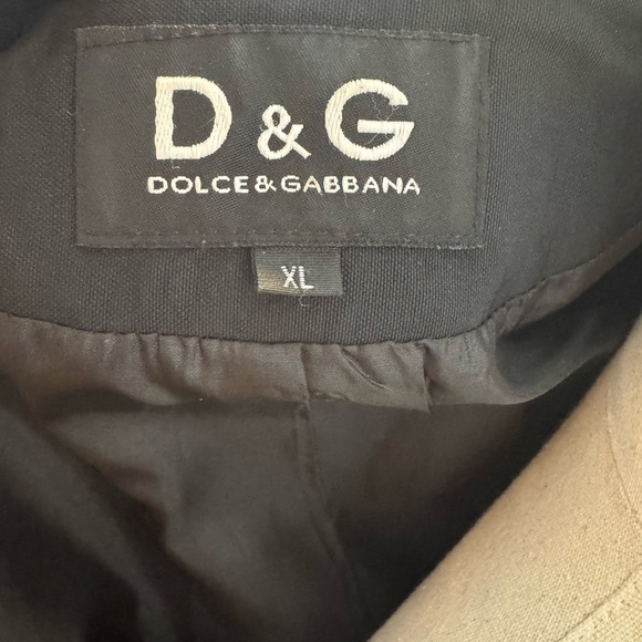 Dolce & Gabbana Black Belted Jacket – Women’s Size XL - Picture 7 of 9